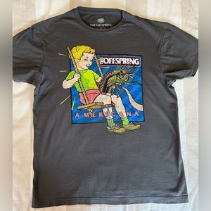 ❌SOLD❌The off spring Americana dark gray T-Shirt LIKE NEW